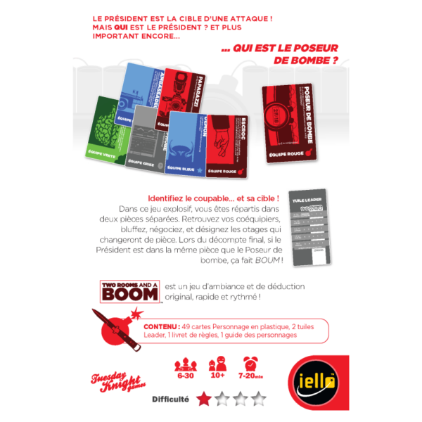 Mini Games - Two Rooms and a Bomb - Red – Image 3