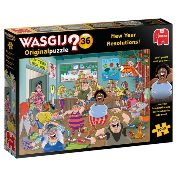 Wasgij? - Original Puzzle n°36 - New Year Resolution