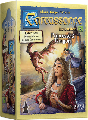 Carcassonne - 03 La Princesse et le Dragon