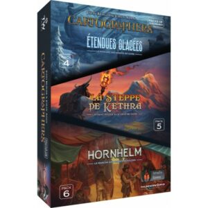 Cartographers Packs de Parchemins 4 - 5 - 6