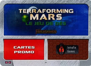Terraforming Mars Le jeu de dés - Cartes Promo