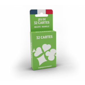 Jeu de 32 cartes - Belote Basic Ecopack