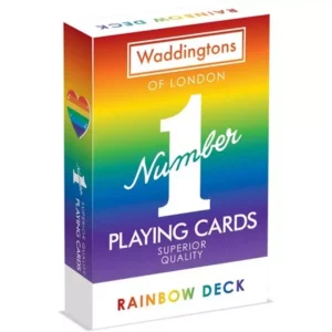Jeu de 54 cartes - Arc-en-ciel