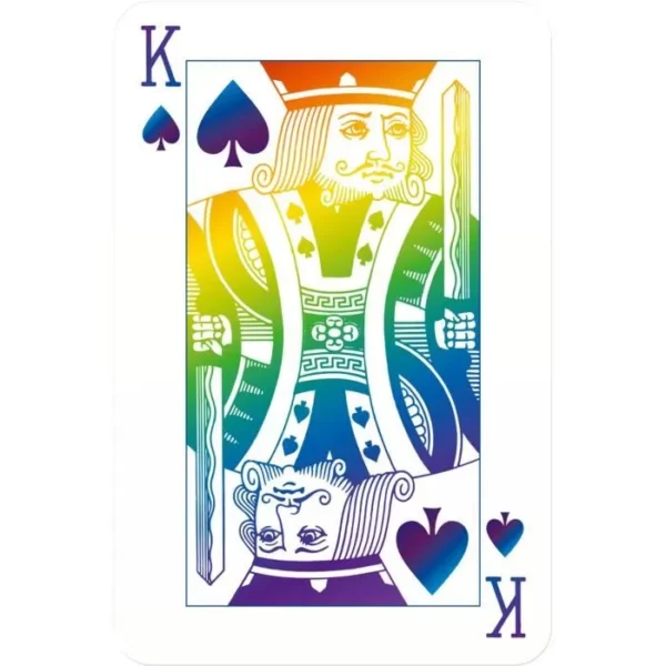 Jeu de 54 cartes - Arc-en-ciel – Image 2