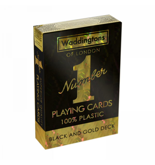 Jeu de 54 cartes - Noir et Or