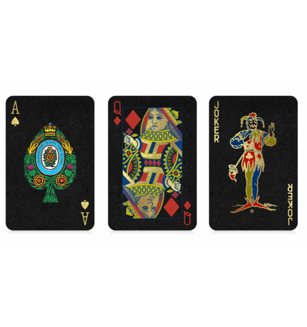 Jeu de 54 cartes - Noir et Or – Image 2
