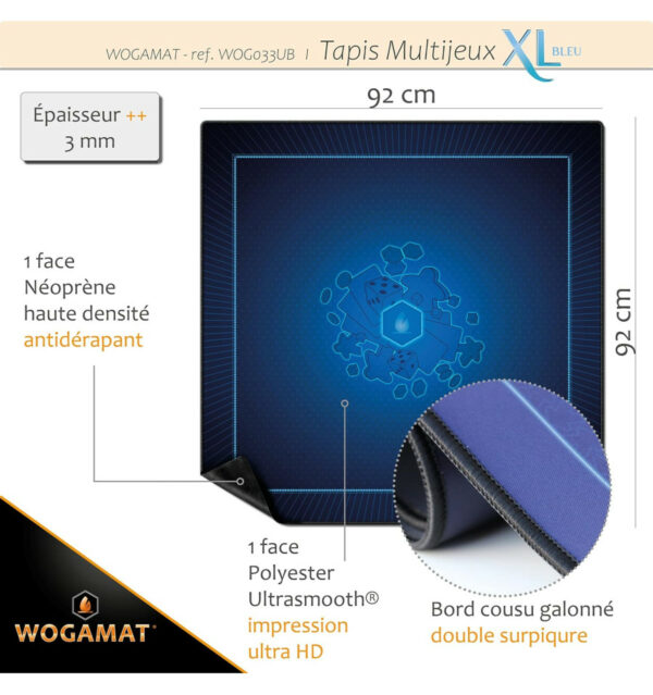 Tapis de jeu 92x92cm – Image 2