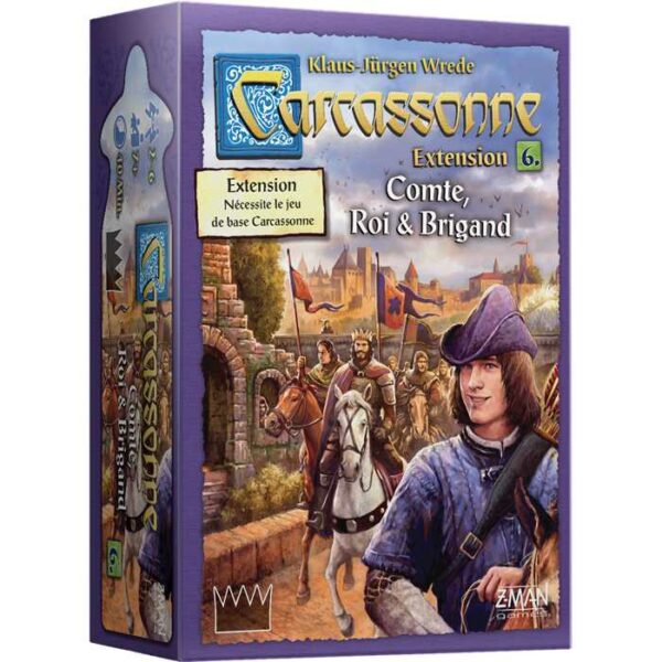 Carcassonne – 06 Comte, Roi & Brigand
