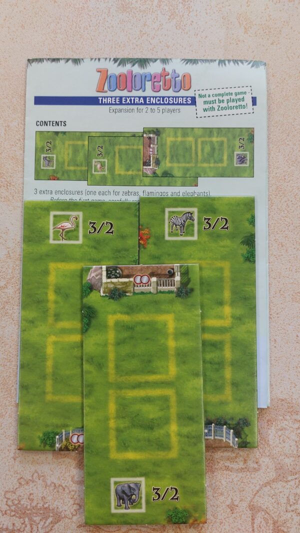 Zooloretto Goodies – Three Extra Enclosures – The Petting Zoo – Building Sites – Three additional Building – Image 3