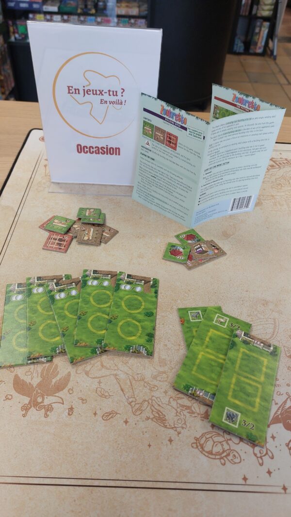 Zooloretto Goodies – Three Extra Enclosures – The Petting Zoo – Building Sites – Three additional Building