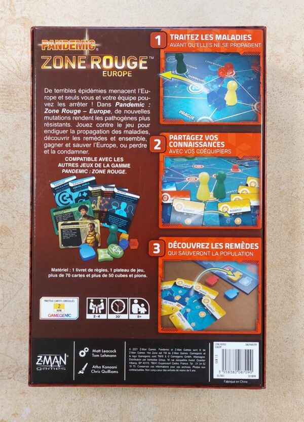 Pandemic Zone Rouge Europe – Image 4