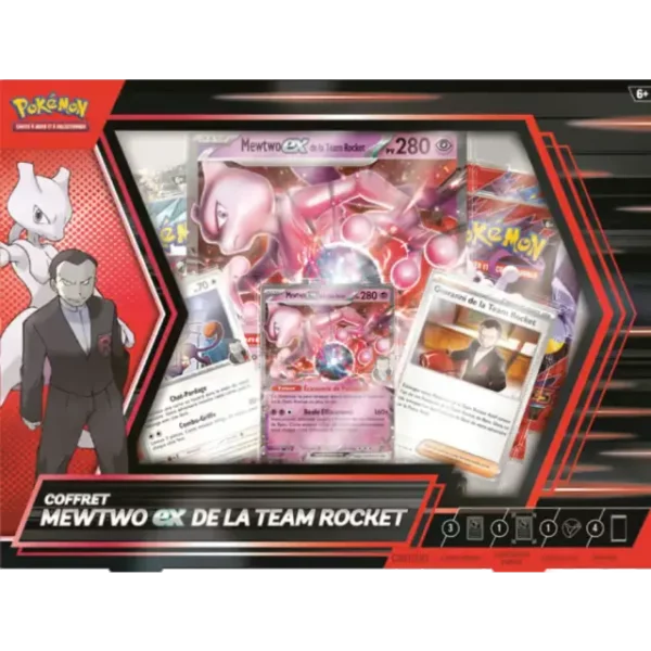 Pokemon : Coffret Mewtwo-ex de la Team Rocket