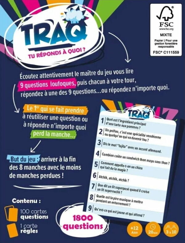 Traq - Tu réponds à quoi? – Image 3