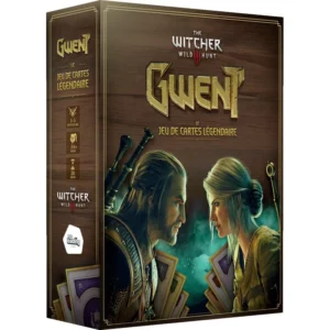 Gwent - Le Jeu de Cartes Légendaires + Goodies Pièce métal et gemmes