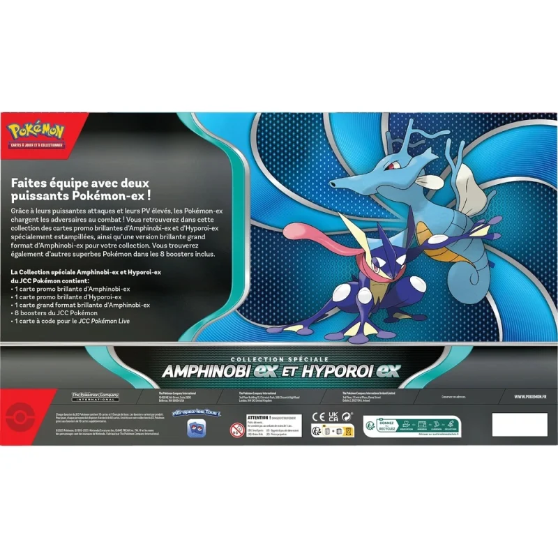 Pokemon - Coffret Premium - Amphinobi & Hyporoi (8 Boosters) – Image 2