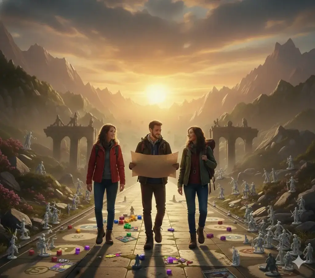 Jeu de société d'aventures