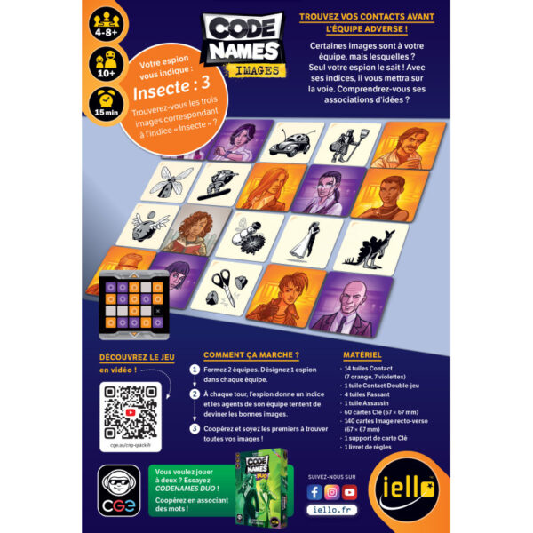 Code Names Backround Codenames - Images : Jeux de société - Ambiance