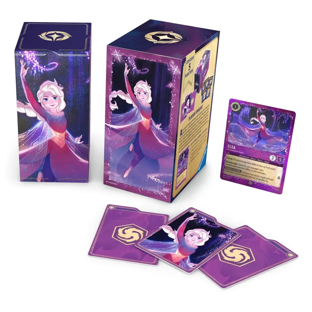 Lorcana - Coffret Cadeau Fabuleux - Elsa 2 Lorcana - Coffret Cadeau Fabuleux - Elsa – Image 2