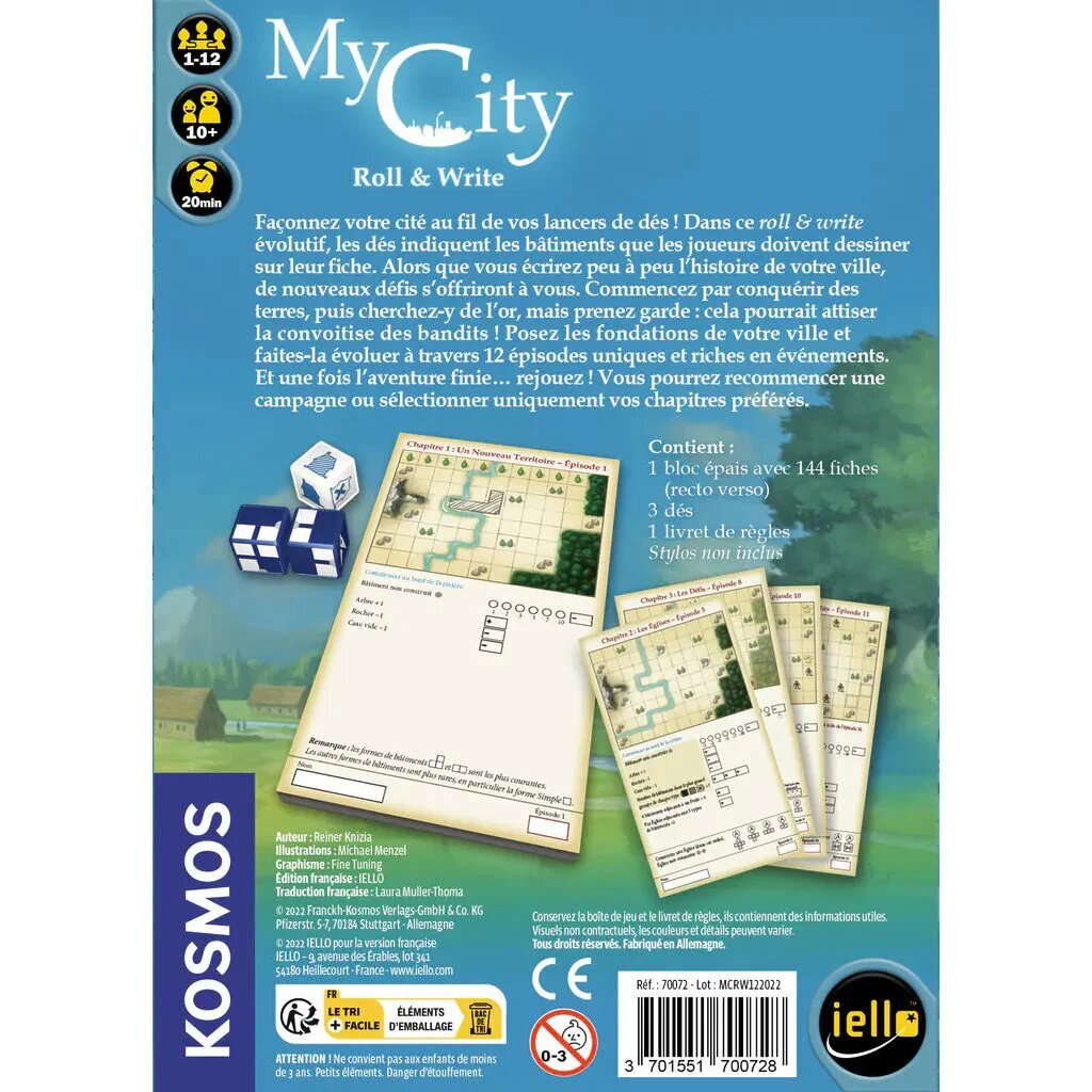 My City - Roll & Write 3 My City Roll Write