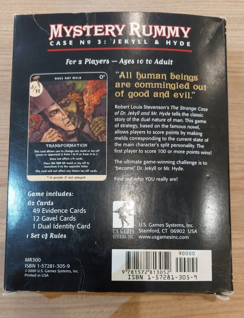Mystery Rummy Case n°3 Jekyll & Hyde 5 Mystery Rummy Case n°3 Jekyll & Hyde – Image 5