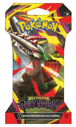 Pokemon - ME 05 - Nuit Noire - Blister 1bs 4 Pokemon - ME 05 - Nuit Noire - Blister 1bs – Image 4
