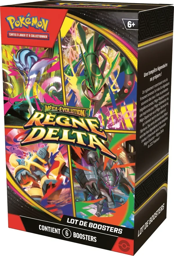 Pokemon - ME 06 - Règne Delta - Bundle 6 boosters 2 Pokemon - ME 06 - Règne Delta - Bundle 6 boosters
