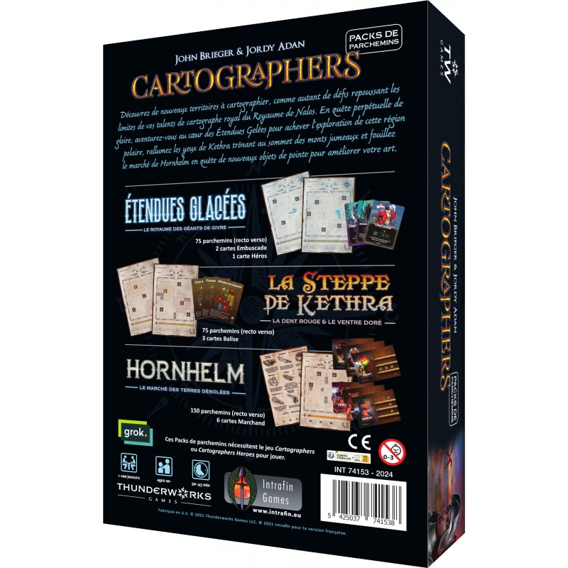 Cartographers Packs de Parchemins 4 - 5 - 6 2 Cartographers Packs de Parchemins 4 - 5 - 6 – Image 2