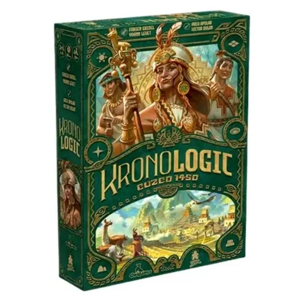 Kronologic : Cuzco 1450 – La Vallée des Offrandes társasjáték Kronologic : Cuzco 1450 – La Vallée des Offrandes társasjáték