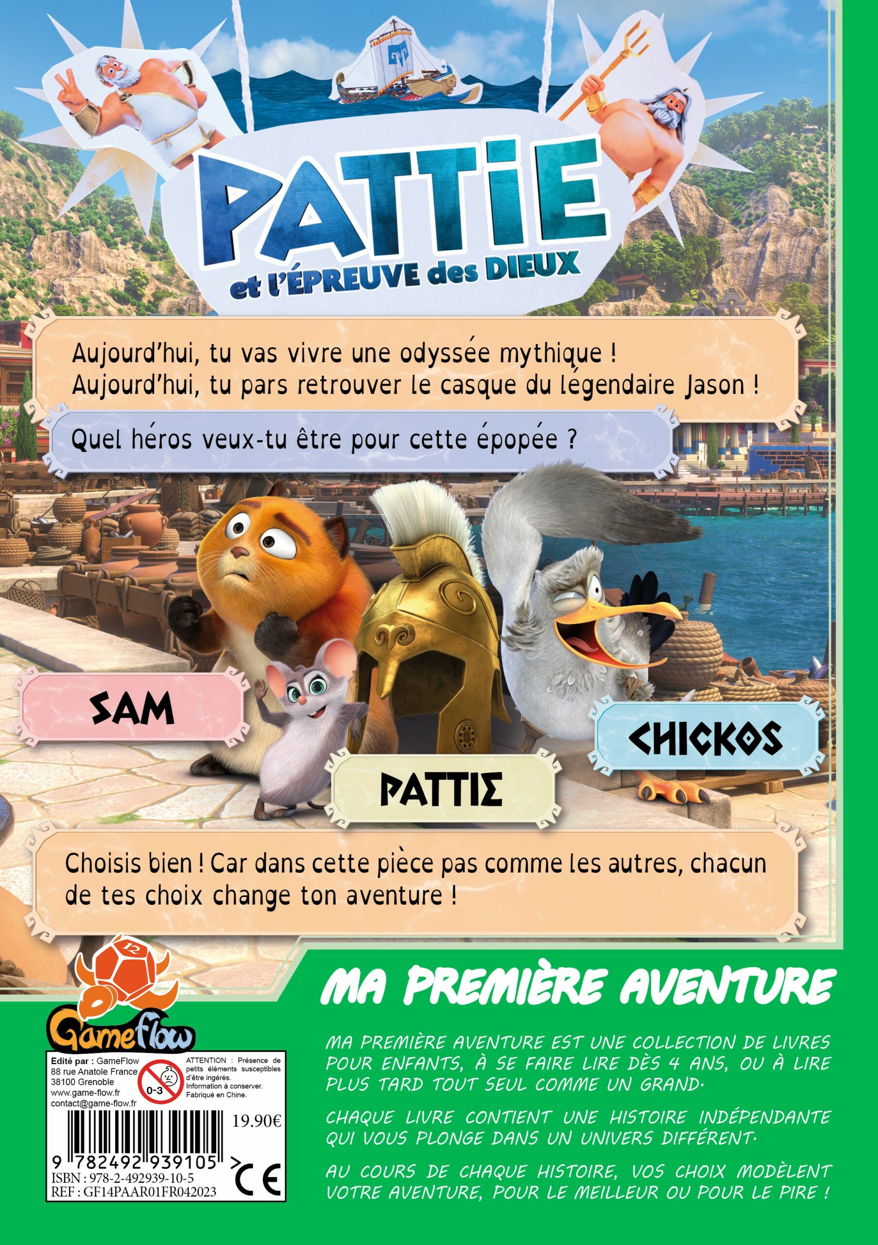 Ma Première Aventure - Pattie et l'épreuve des Dieux 3 Ma Première Aventure - Pattie et l'épreuve des Dieux – Image 3