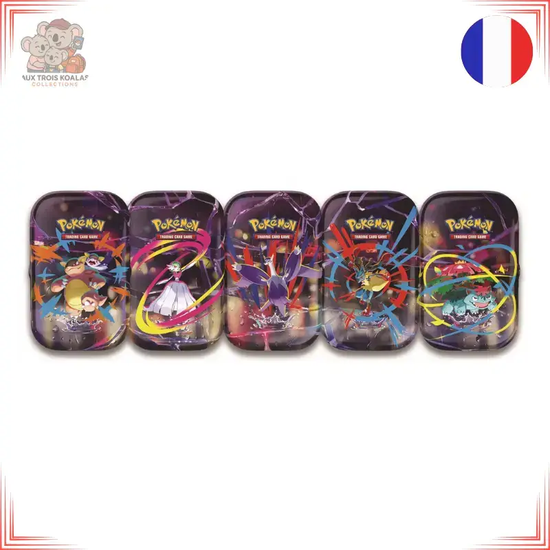 Pokemon - ME01 - Méga-Évolution - Mini tin | FR 2 Pokemon - ME01 - Méga-Évolution - Mini tin | FR – Image 2