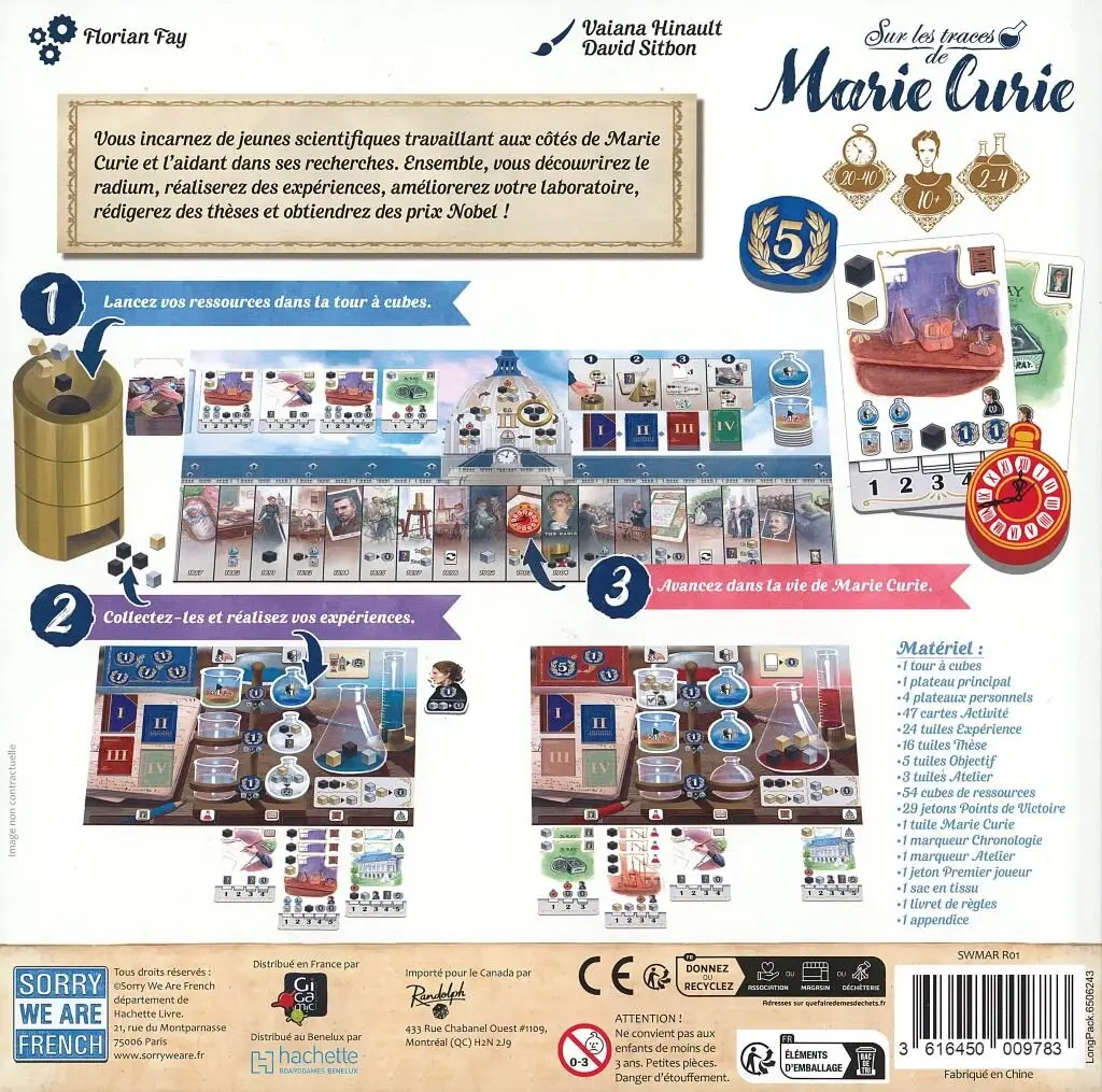 Sur les Traces de Marie Curie 2 Sur les Traces de Marie Curie – Image 2